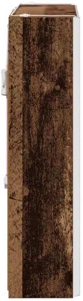 Vonios veidrodžio spinta Senas medis 63,5 x 15,5 x 60,5 cm