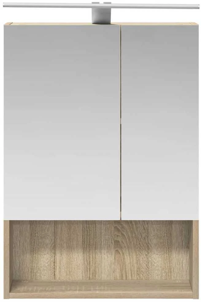 Vonios veidrodžio spinta Sonoma ąžuolas 50 x 14,5 x 70 cm