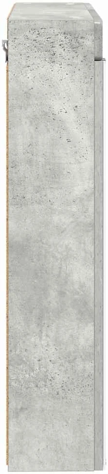 Vonios veidrodžio spinta TULUM Betono pilka 60 x 16,5 x 78 cm