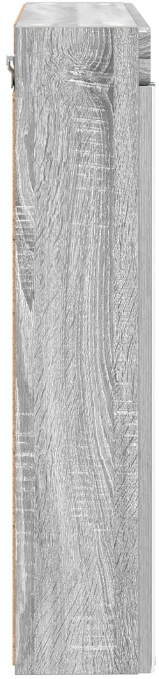 Vonios veidrodžio spinta TULUM Pilkas Sonoma 60 x 16,5 x 78 cm