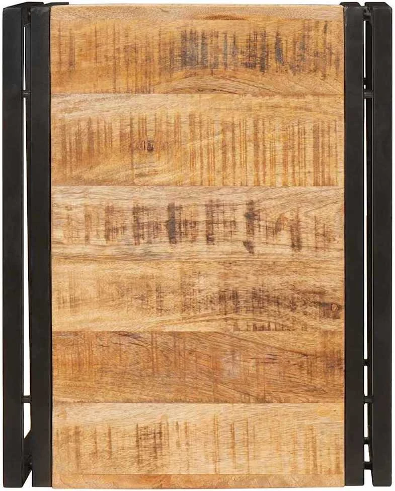 Vonos lentyna Ruda 40 x 50 x 23 cm Kietas šiurkštus mango medis