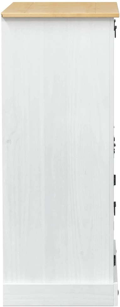 Vyno spinta Balta 97 x 45 x 114 cm Kietos pušies mediena