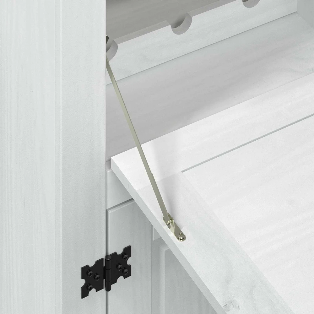 Vyno spinta Balta 97 x 45 x 114 cm Kietos pušies mediena