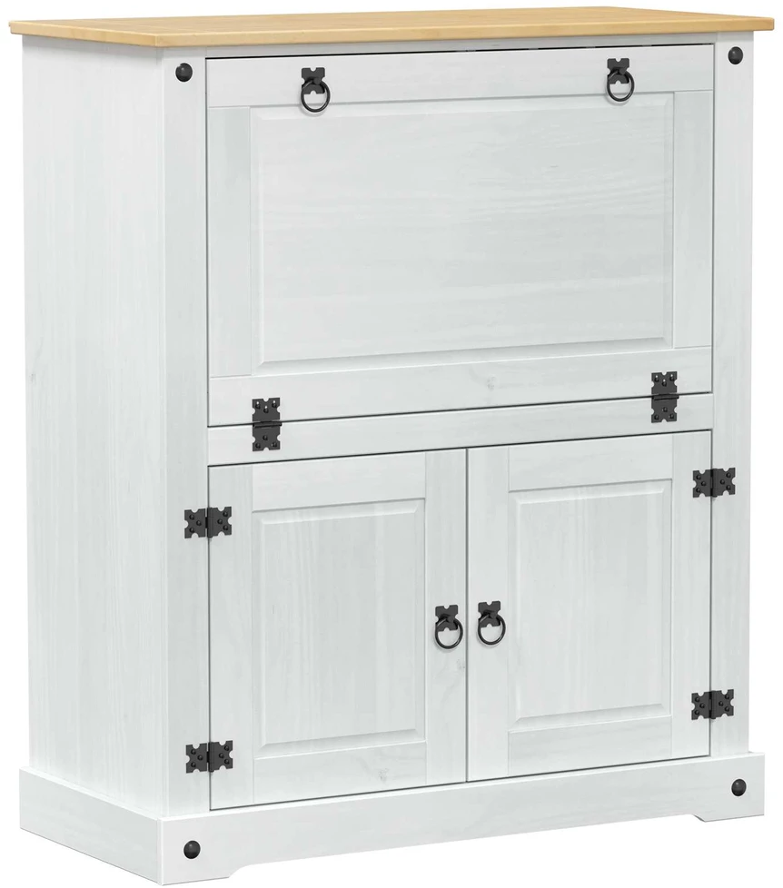 Vyno spinta Balta 97 x 45 x 114 cm Kietos pušies mediena