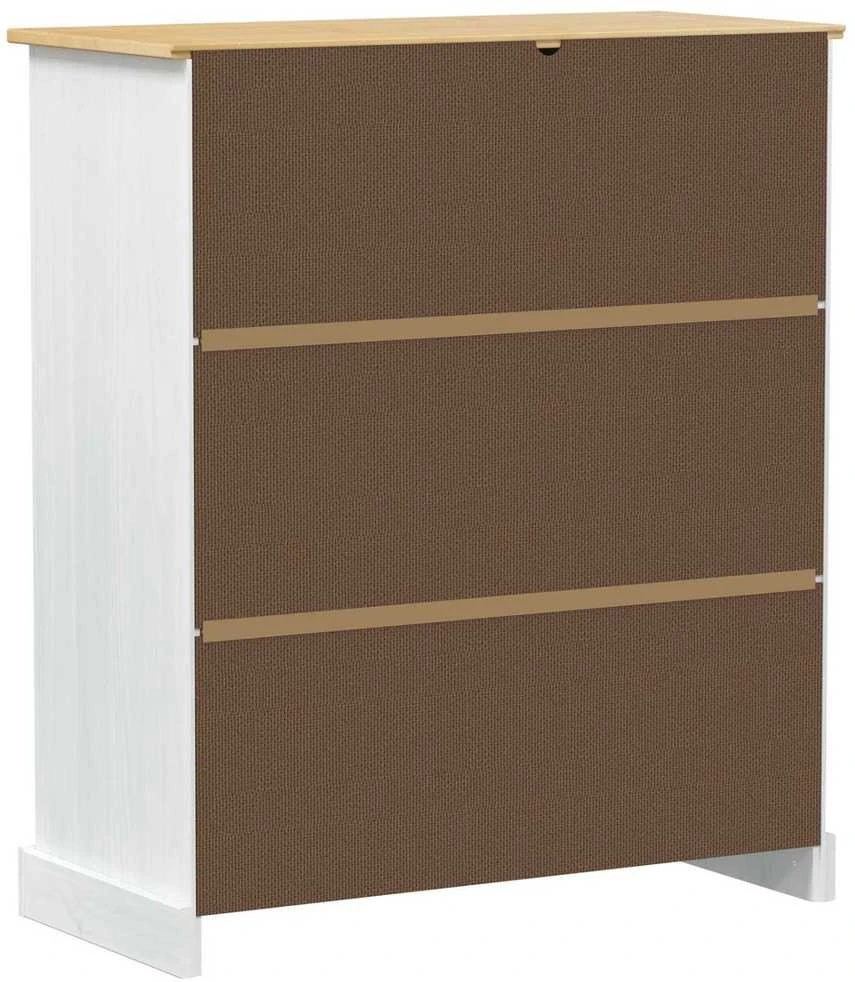 Vyno spinta Balta 97 x 45 x 114 cm Kietos pušies mediena