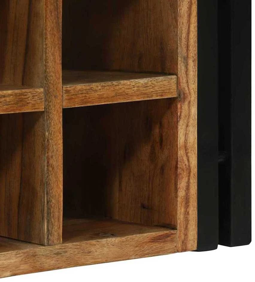 Vyno stovas 2 vnt. 46 x 35 x 27,5 cm Kietos akacijos mediena