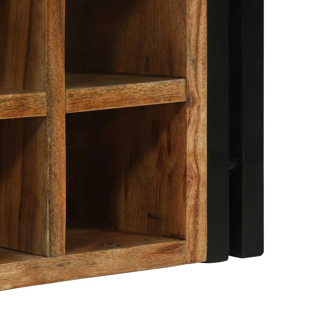 Vyno stovas 2 vnt. 46 x 35 x 27,5 cm Kietos akacijos mediena