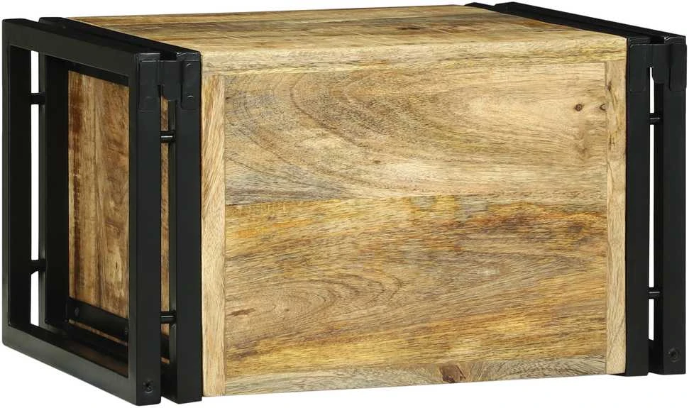 Vyno stovas 2 vnt. 46 x 35 x 27,5 cm Kietas mango medis