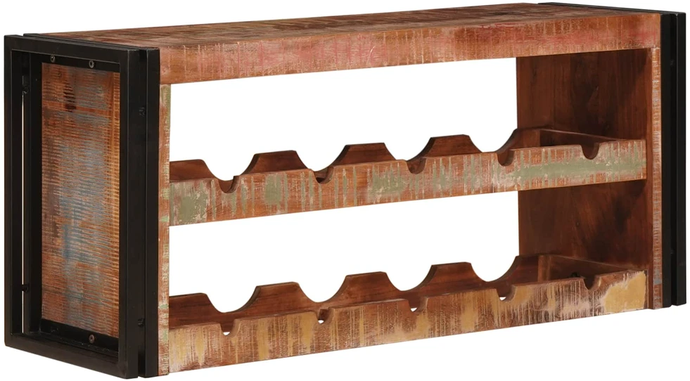 Vyno stovas Ruda 100 x 45 x 33 cm Kieta atnaujinta mediena