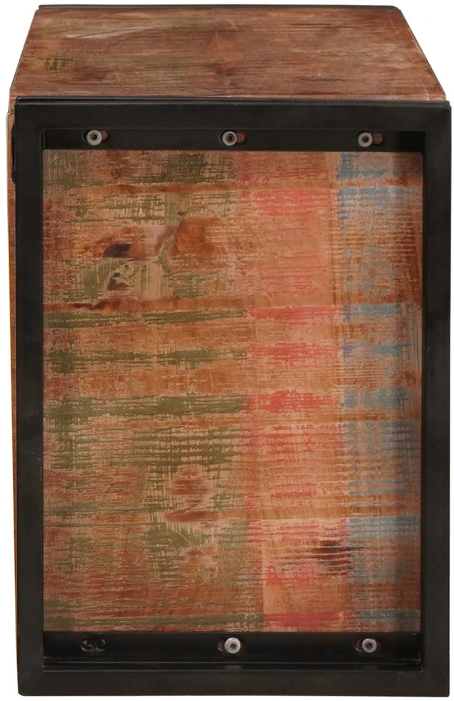 Vyno stovas Ruda 100 x 45 x 33 cm Kieta atnaujinta mediena
