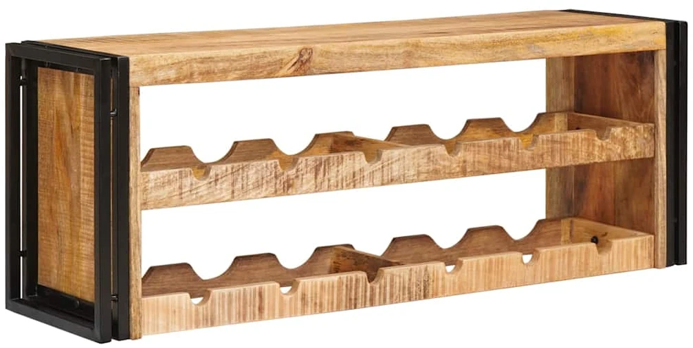 Vyno stovas Ruda 100 x 45 x 33 cm Kietas Rupus Mangų Medis