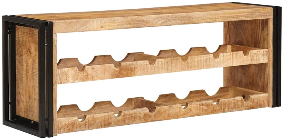 Vyno stovas Ruda 100 x 45 x 33 cm Kietas Rupus Mangų Medis
