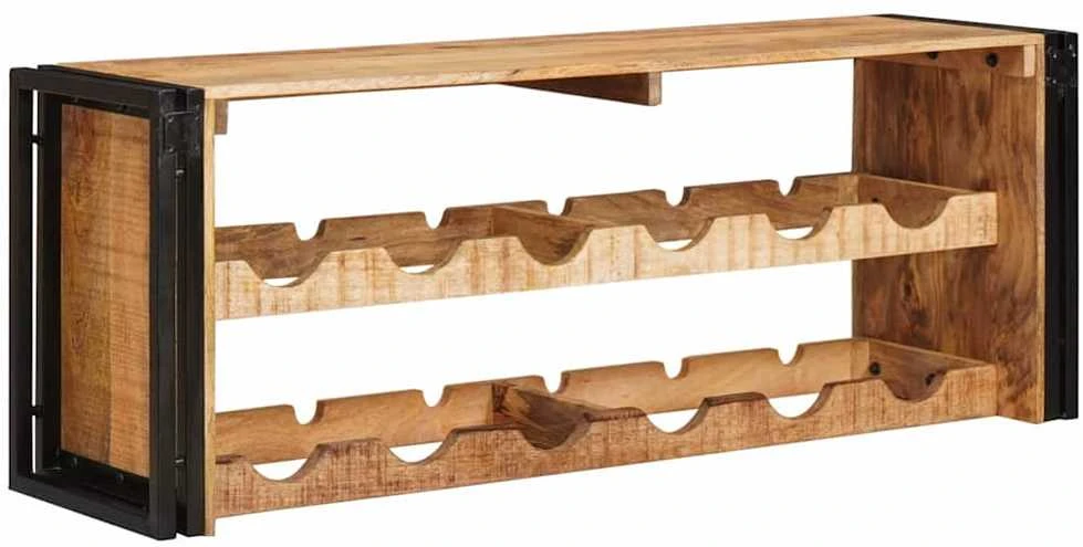 Vyno stovas Ruda 100 x 45 x 33 cm Kietas Rupus Mangų Medis