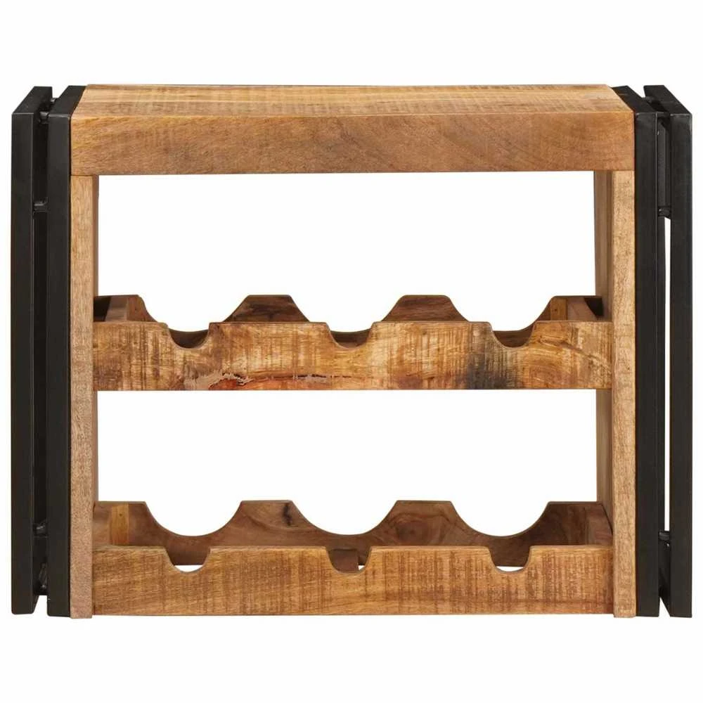 Vyno stovas Ruda 60 x 45 x 33 cm Kietas Rupus Mangų Medis
