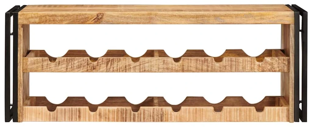 Vyno stovas Ruda 100 x 45 x 33 cm Kietas Rupus Mangų Medis