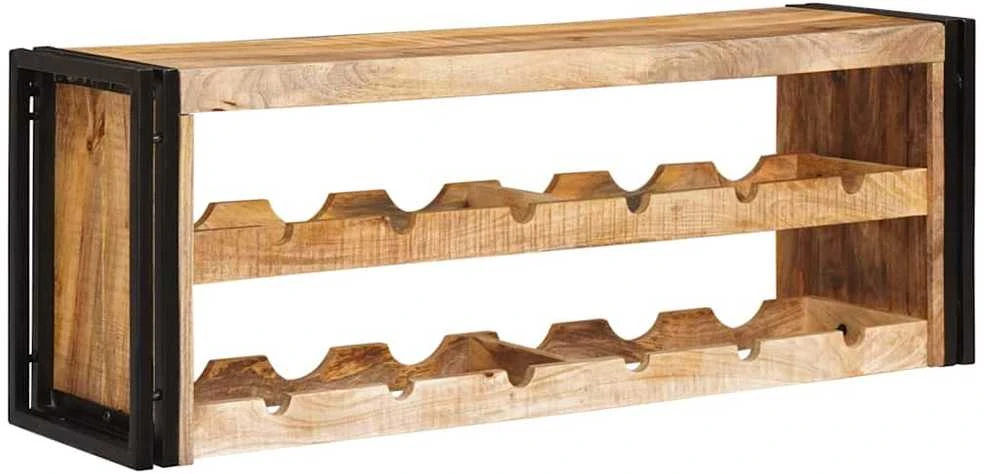 Vyno stovas Ruda 100 x 45 x 33 cm Kietas Rupus Mangų Medis