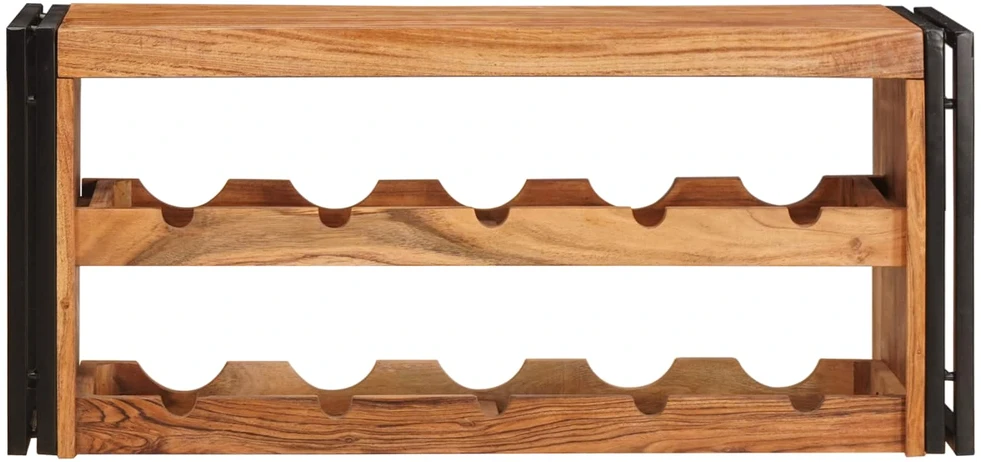 Vyno stovas Ruda 100 x 45 x 33 cm Kietos akacijos mediena