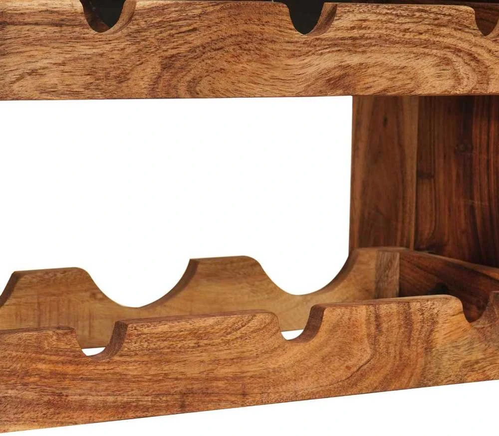 Vyno stovas Ruda 60 x 45 x 33 cm Kietos akacijos mediena