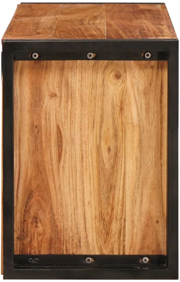 Vyno stovas Ruda 100 x 45 x 33 cm Kietos akacijos mediena