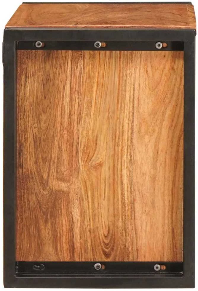 Vyno stovas Ruda 60 x 45 x 33 cm Kietos akacijos mediena