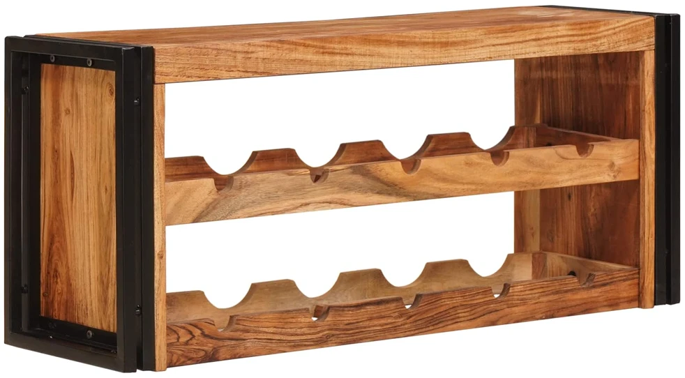 Vyno stovas Ruda 100 x 45 x 33 cm Kietos akacijos mediena