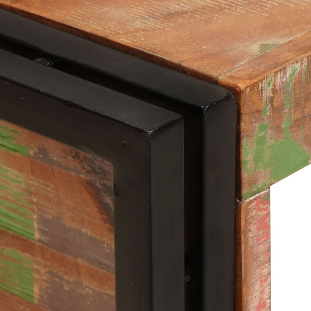 Vyno stovas Ruda 120 x 45 x 33 cm Kieta atnaujinta mediena