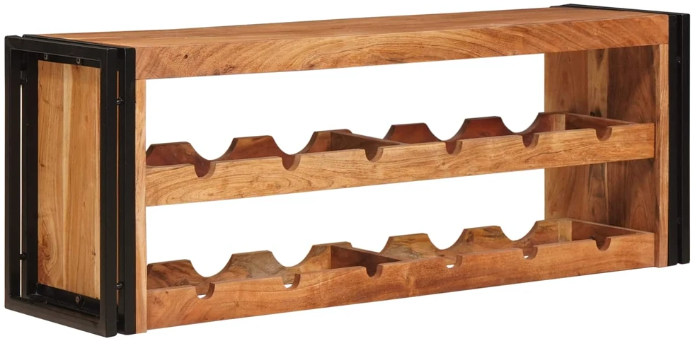 Vyno stovas Ruda 120 x 45 x 33 cm Kietos akacijos mediena