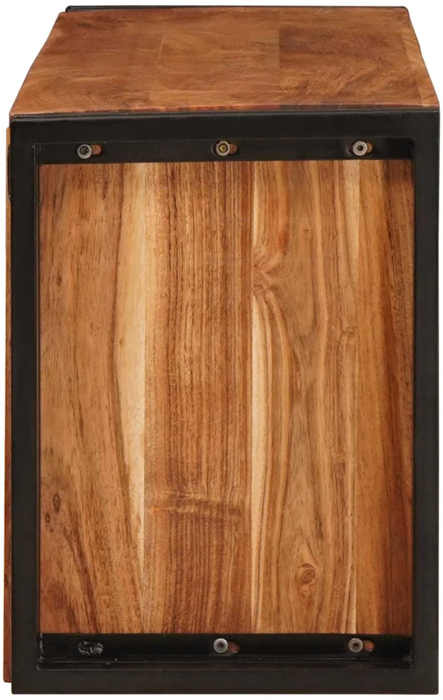 Vyno stovas Ruda 120 x 45 x 33 cm Kietos akacijos mediena