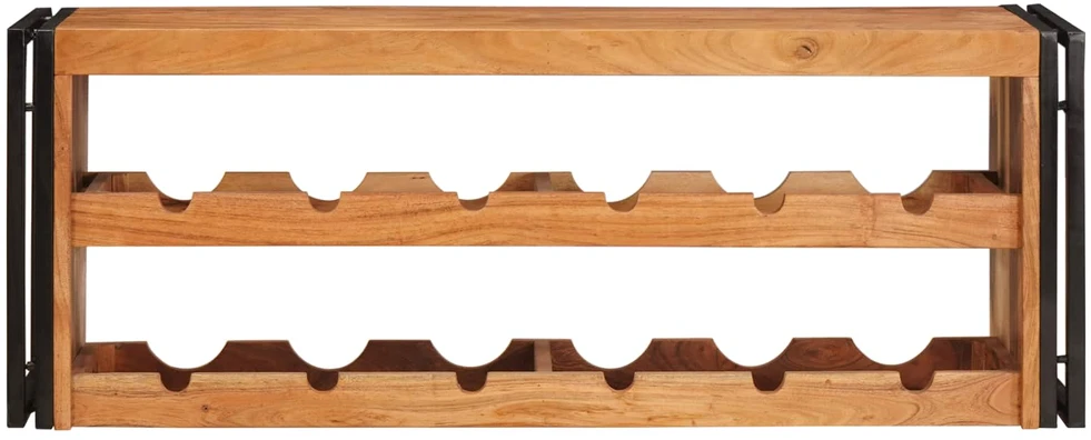 Vyno stovas Ruda 120 x 45 x 33 cm Kietos akacijos mediena
