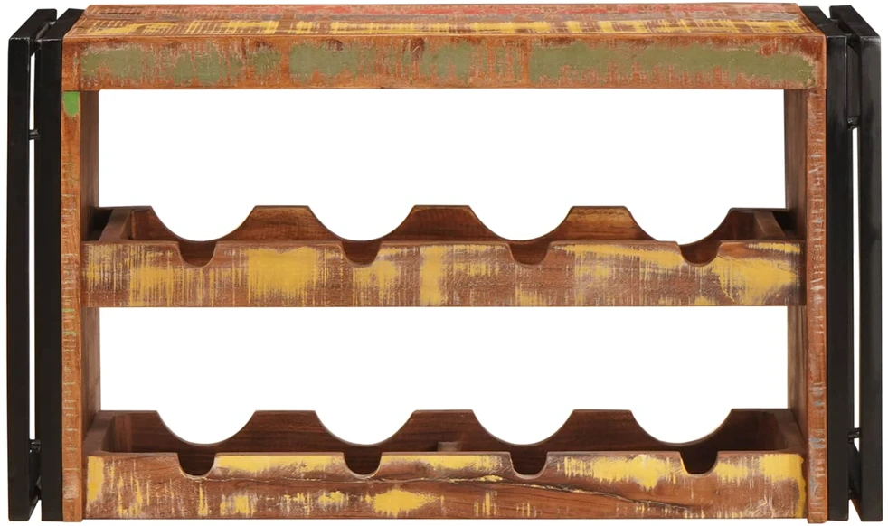 Vyno stovas Ruda 80 x 45 x 33 cm Kieta atnaujinta mediena