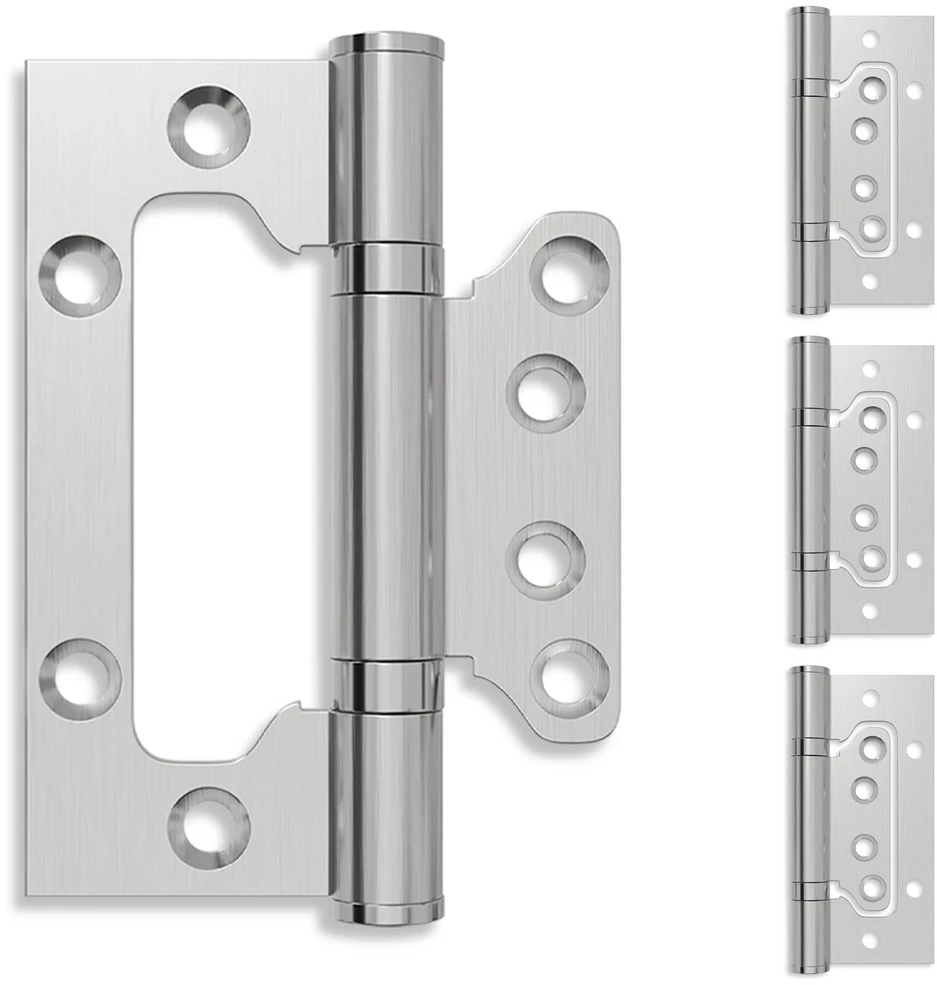 Vyrius 4 vnt. 100 x 75 x 13 mm Sidabrinė Plienas