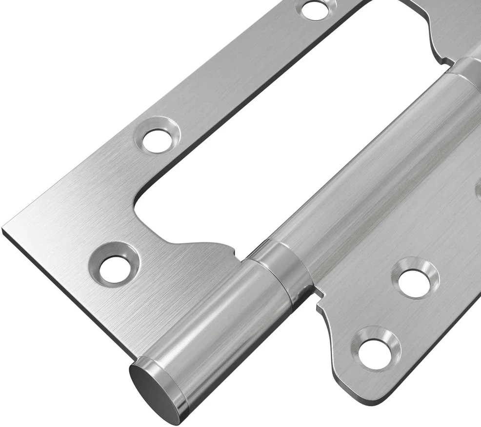 Vyrius 4 vnt. 125 x 78 x 13 mm Sidabrinė Plienas