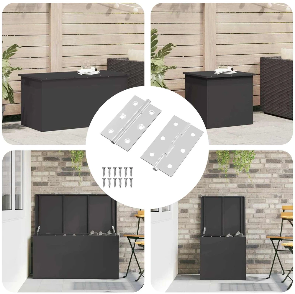 Vyrius Paprastas 2 vnt. Sidabrinė 58 x 35 x 1 mm Plienas