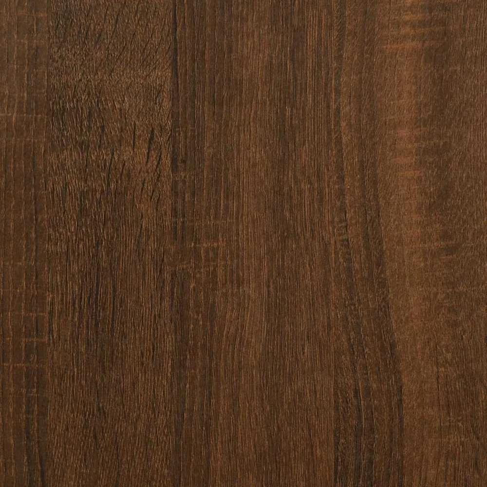 Wall Cube Lentynos 4 vnt Rudas ąžuolas 30x15x30 cm