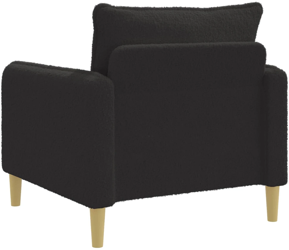 XL fotelis Juoda Bouclé