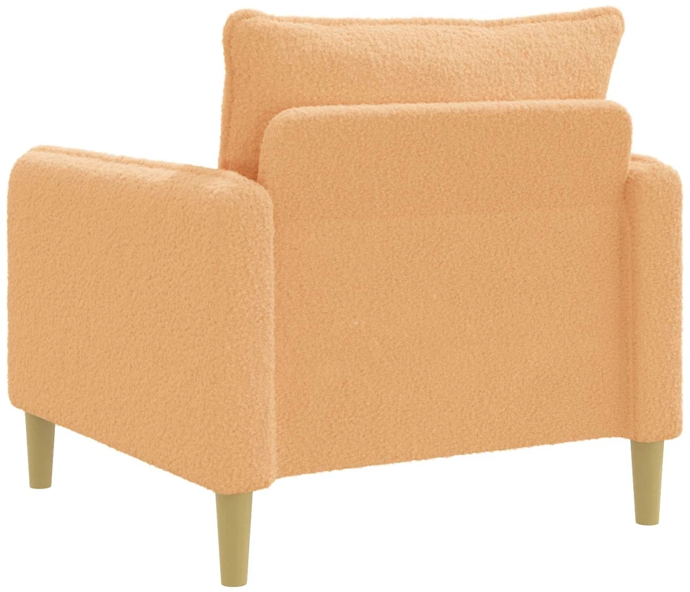 XL fotelis Smėlio Bouclé