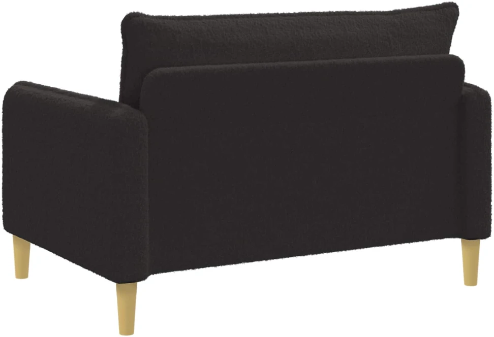XXL fotelis Juoda Bouclé