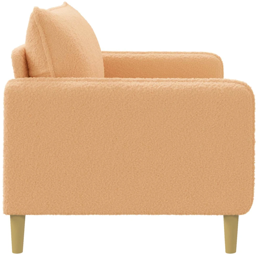 XXL fotelis Smėlio Bouclé