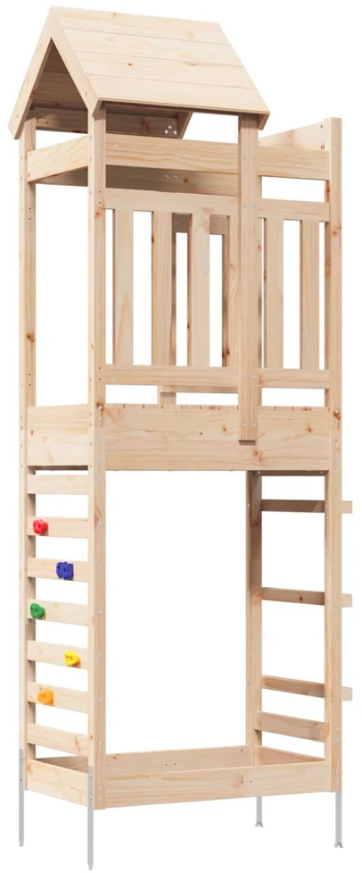 Žaidimų bokštas Ruda 52,5 x 85 x 238 cm Kietos pušies mediena
