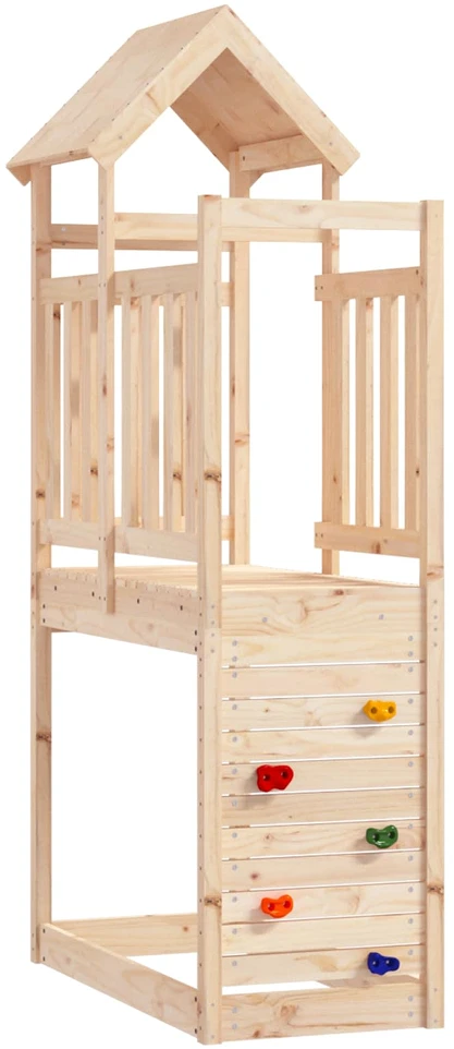 Žaidimų bokštas Ruda 53 x 110,5 x 214 cm Kietos pušies mediena