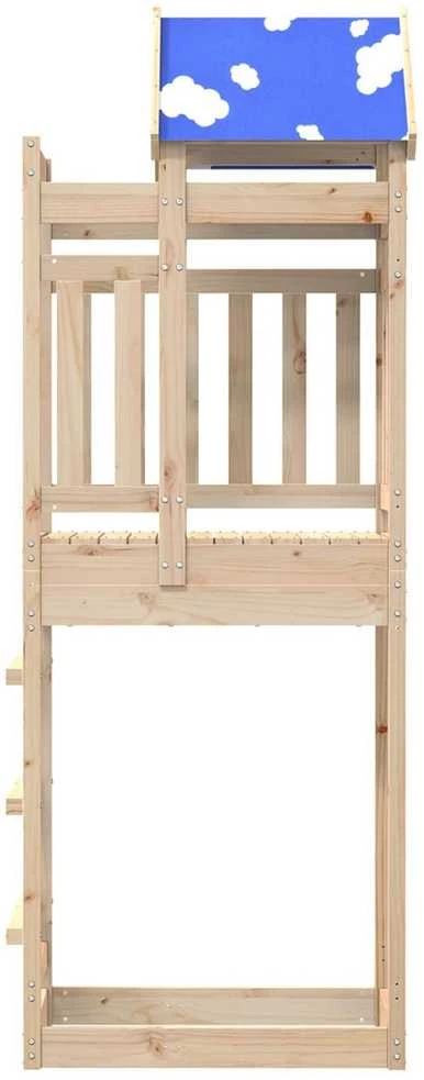 Žaidimų bokštas Ruda 85 x 52,5 x 239 cm Kietos pušies mediena