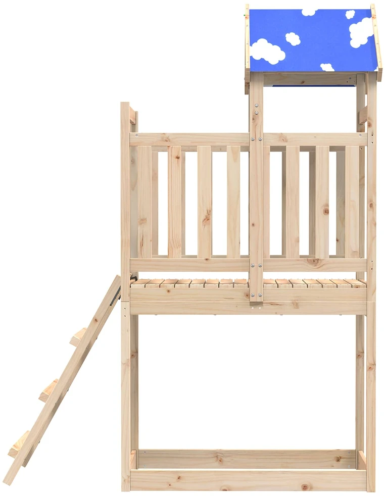 Žaidimų bokštas Ruda Kietos pušies mediena