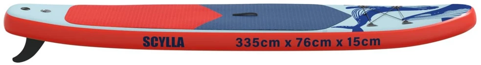 Inflatable Stand Up Paddle Board SCYLLA 335 x 76 x 15 cm Mėlyna