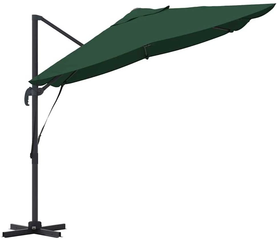 Skėtis nuo saulės 351 x 250 x 260 cm Poliesteris ir aliuminis