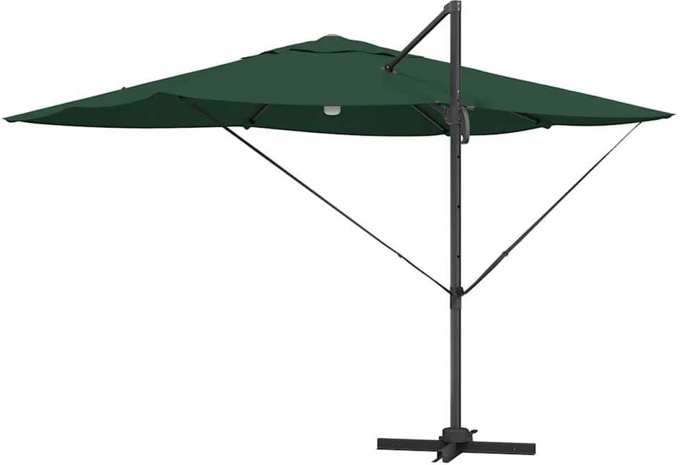 Skėtis nuo saulės Žalia 351 x 250 x 253 cm
