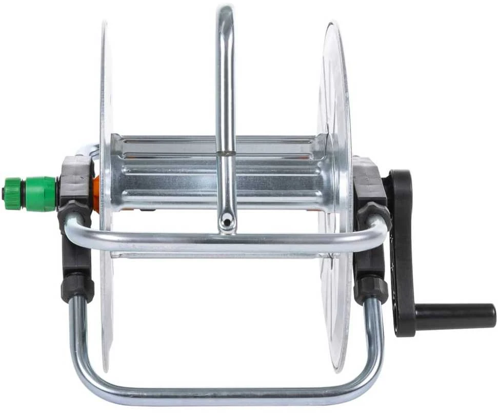 Žarnos ritė 50 m 1/2" arba 35 m 3/4" žarnai, plienas