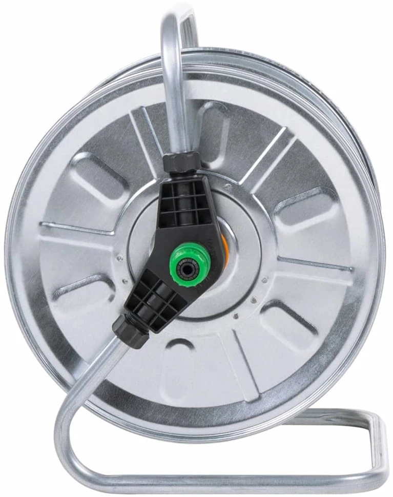 Žarnos ritė 50 m 1/2" žarnai, plienas, montuojama prie sienos
