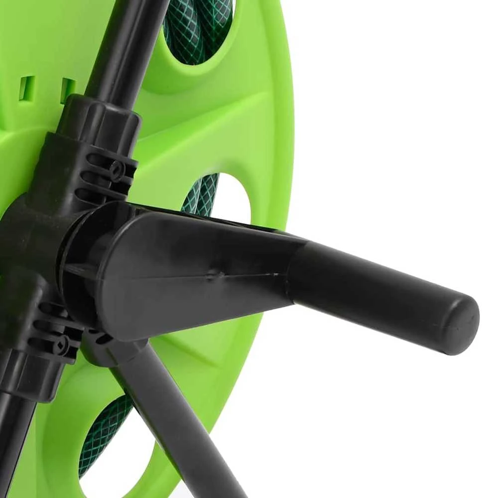 Žarnos ritė su tvirtinimo detalėmis, žalia, 0,5", 30m, PVC