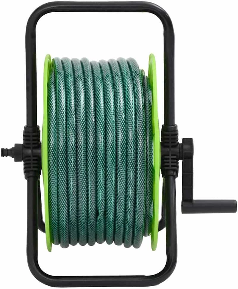 Žarnos ritė su tvirtinimo detalėmis, žalia, 0,75", 20m, PVC