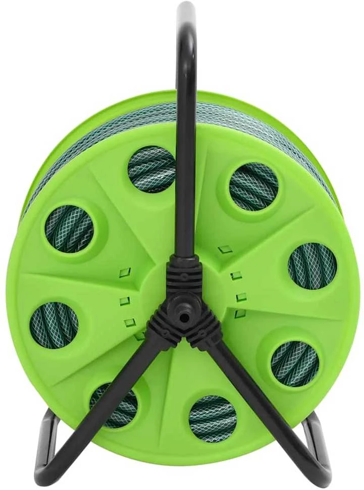 Žarnos ritė su tvirtinimo detalėmis, žalia, 0,5", 20m, PVC